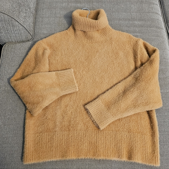 CALIA by Carrie Underwood Sweaters - Calia by Carrie Underwood Cozy Tan Brown Comfy Turtleneck Sweater Size Medium